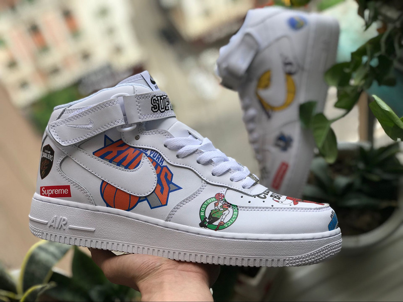 Nike Air Force Supreme NBA AQ8017 100 40 46